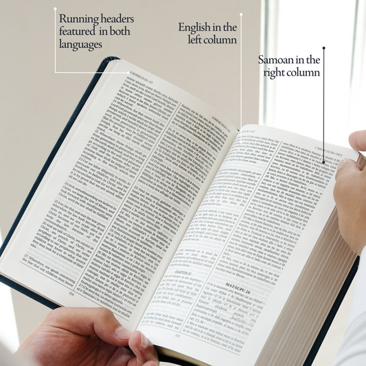 Samoan - The Dual Language Book of Mormon