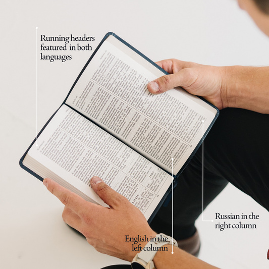 Русский Russian - The Dual Language Book of Mormon