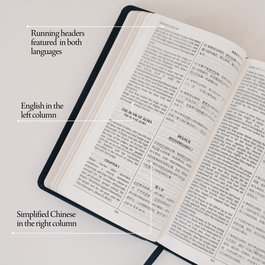 简体中文 Chinese (Simplified) - The Dual Language Book of Mormon