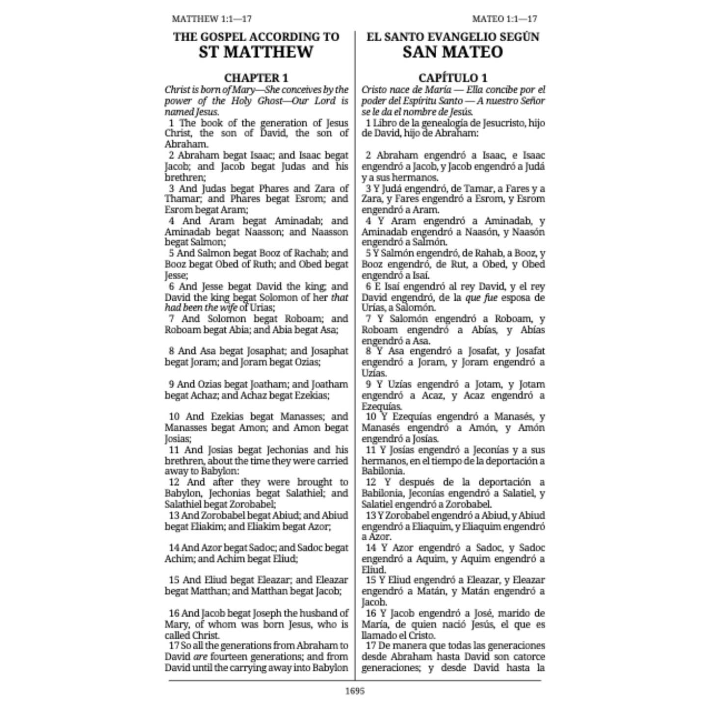 Español - The Dual Language Bible