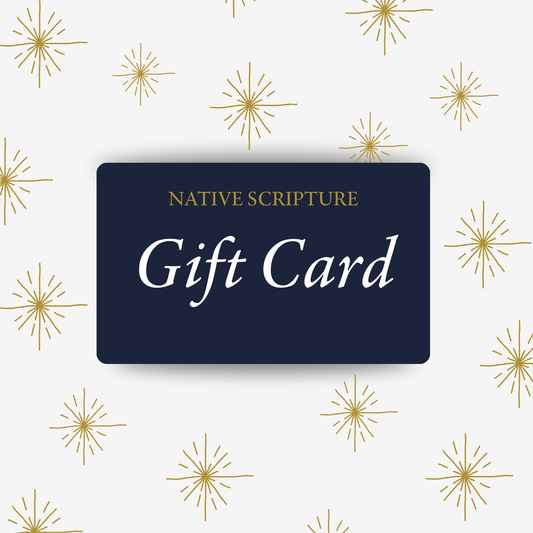 Native Scripture Gift Card