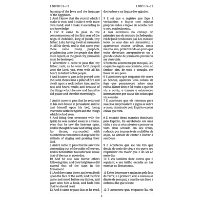 Português - The Dual Language Book of Mormon